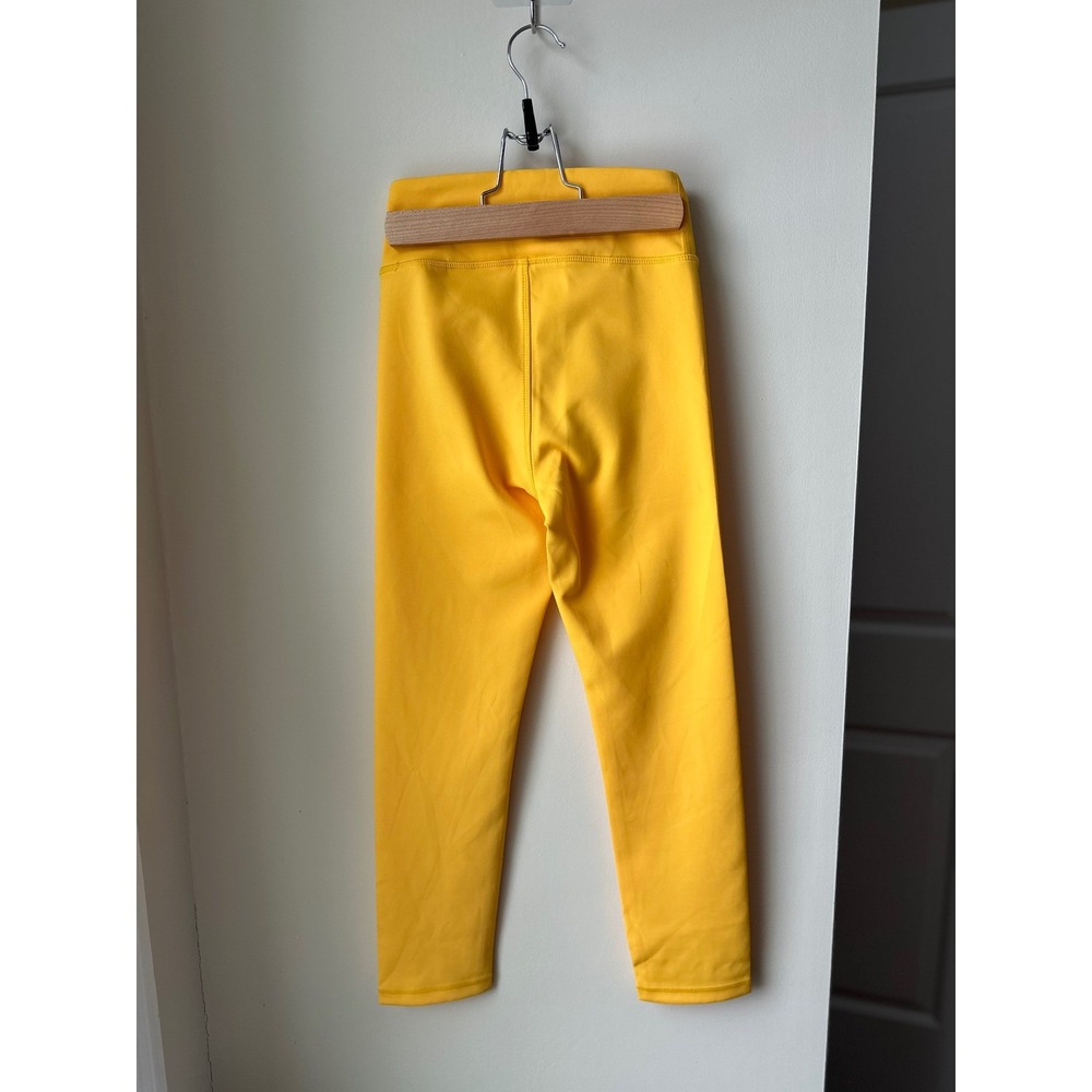 Lovewave Marigold Yellow Luka Activewear Set Strappy Sports Bra and Leggings NEW - Picture 8 of 8
